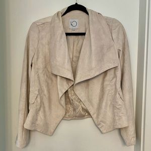 Drape style moto-jacket XS